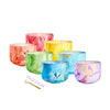 MEINL Sonic Energy Marble Crystal Singing Bowl Chakra Set (7 - Piece) – C4 to B4, 432 Hz Tuning - Ev - Entz Music