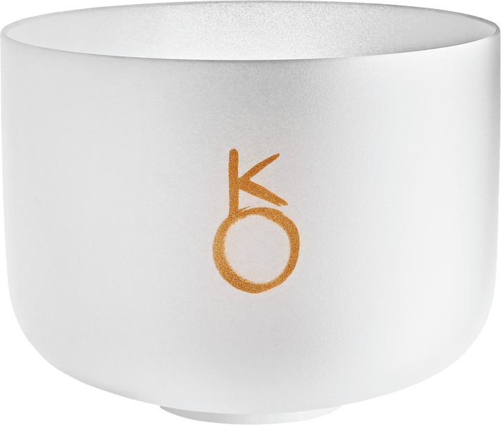 MEINL Sonic Energy Planetary Tuned Crystal Singing Bowl, 12" / 30 cm, Chiron 172.86 Hz - Ev - Entz Music