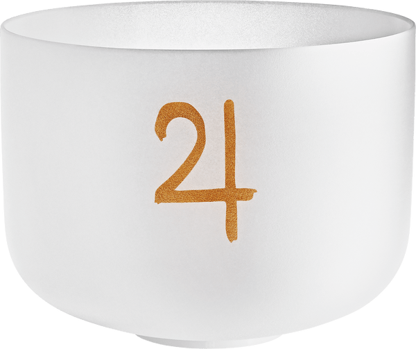 MEINL Sonic Energy Planetary Tuned Crystal Singing Bowl, 12" / 30 cm, Jupiter 183.58 Hz, Solarplexus Chakra - Ev - Entz Music