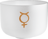 MEINL Sonic Energy Planetary Tuned Crystal Singing Bowl 12" / 30 cm, Mercury 141.27 Hz, Throat Chakra - Ev - Entz Music
