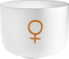 MEINL Sonic Energy Planetary Tuned Crystal Singing Bowl, 12" / 30 cm, Venus 221.23 Hz, Brow Chakra - Ev - Entz Music