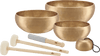 MEINL Sonic Energy Singing Bowl Set - COSMOS SERIES - Consists of: 4 Singing Bowls - Ev - Entz Music