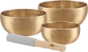 MEINL Sonic Energy Singing Bowl Set - UNIVERSAL SERIES - Consists of: 3 Singing Bowls - Ev - Entz Music