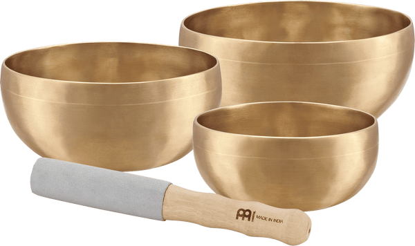 MEINL Sonic Energy Singing Bowl Set - UNIVERSAL SERIES - Consists of: 3 Singing Bowls - Ev - Entz Music