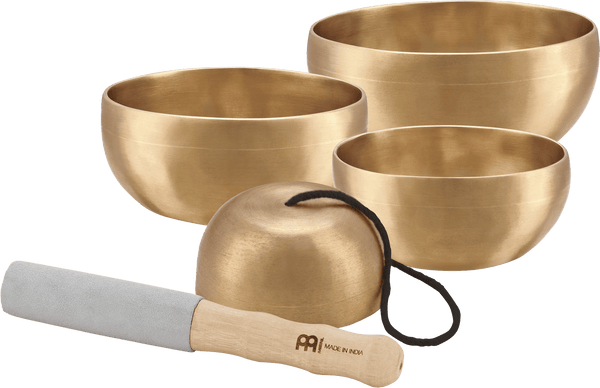 MEINL Sonic Energy Singing Bowl Set - UNIVERSAL SERIES - Consists of: 4 Singing Bowls - Ev - Entz Music