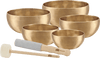 MEINL Sonic Energy Singing Bowl Set - UNIVERSAL SERIES - Consists of: 5 Singing Bowls - Ev - Entz Music
