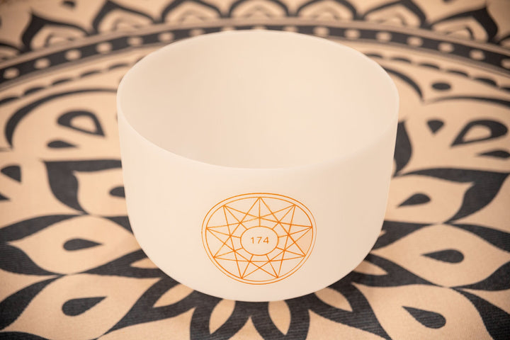 MEINL Sonic Energy Solfeggio Crystal Singing Bowl, 174 Hz, 12" / 30 cm - Ev - Entz Music