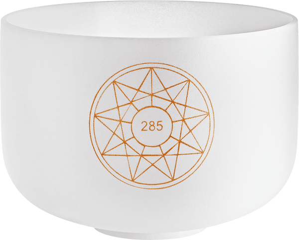 MEINL Sonic Energy Solfeggio Crystal Singing Bowl, 285 Hz, 12" / 30 cm - Ev - Entz Music