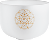 MEINL Sonic Energy Solfeggio Crystal Singing Bowl, 963 Hz, 10 " / 25 cm, Crown Chakra - Ev - Entz Music