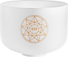 MEINL Sonic Energy Solfeggio Crystal Singing Bowl, Fa 639 Hz, 10 " / 25 cm, Heart Chakra - Ev - Entz Music