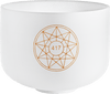 MEINL Sonic Energy Solfeggio Crystal Singing Bowl, Re 417 Hz, 10" / 25 cm, Sacral Chakra - Ev - Entz Music