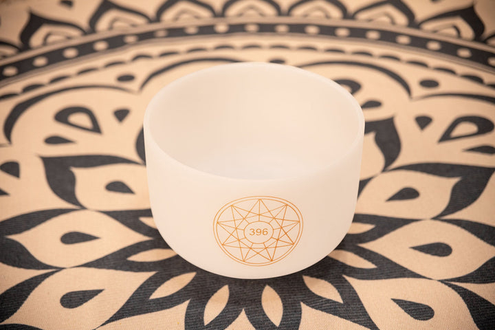 MEINL Sonic Energy Solfeggio Crystal Singing Bowl, Ut 396 Hz, 10" / 25 cm, Root Chakra - Ev - Entz Music
