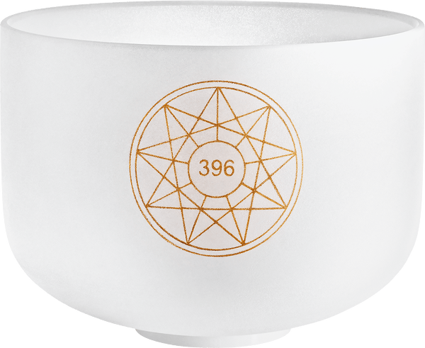 MEINL Sonic Energy Solfeggio Crystal Singing Bowl, Ut 396 Hz, 10" / 25 cm, Root Chakra - Ev - Entz Music