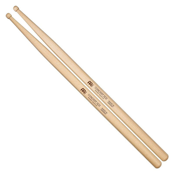 Meinl Stick & Brush Concert SD2, Drumstick Hard Maple, Barrel Wood Tip, Pair