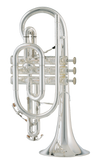 Geneva Mentor Bb Cornet - Silver Plate