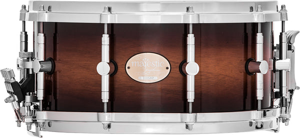 Majestic Prophonic walnut concert snare drum - 14"x6.5"