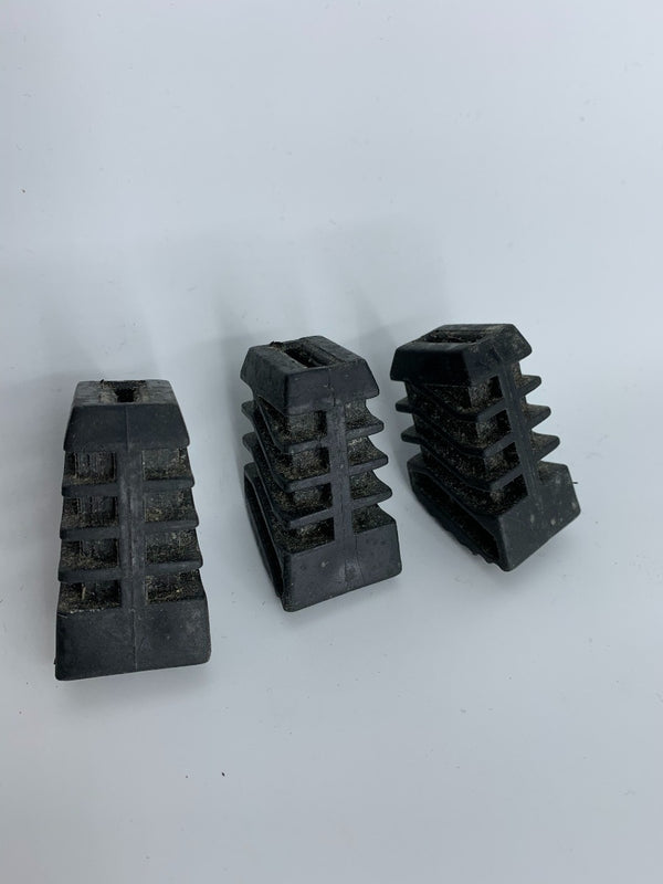 Set of Three Rubber Feet for stands