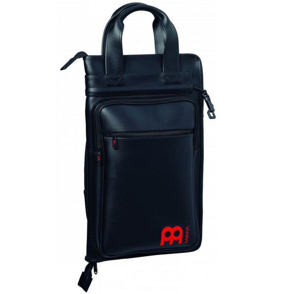 Meinl Deluxe Padded Synthetic Leather Stick Bag, Black