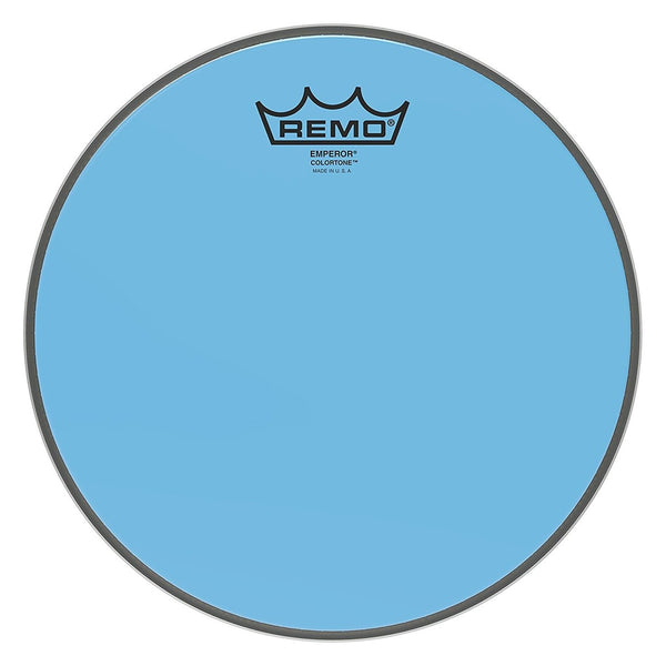 Remo Emperor Colortone Blue Drum Head 10"