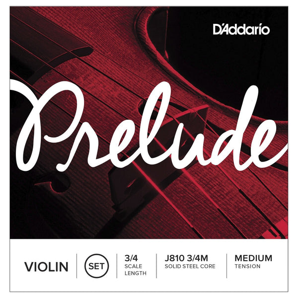 D'Addario Prelude 3/4 Violin String Set