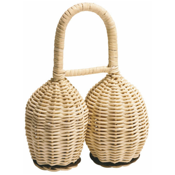 Meinl Rattan Double Shaker with Coconut Bottom