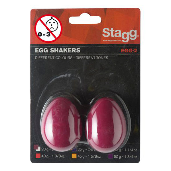 Stagg Egg Shakers 20G Red