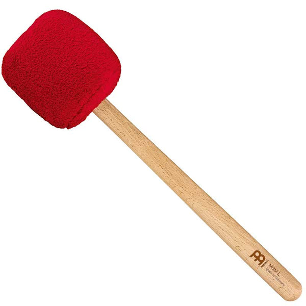 Meinl Sonic Energy Gong Mallet Large: Rose Fleece Beater, 374 g / 13.2 oz for Gong Sizes 24 inch - 80 inch, Beech Wood Handle