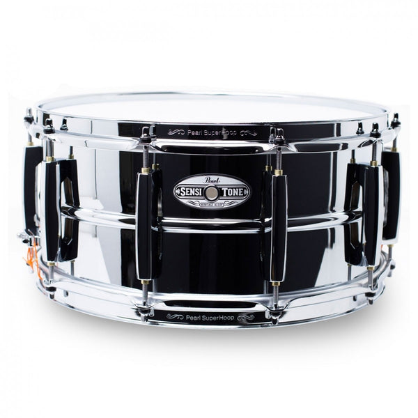 Pearl Sensitone Heritage 14" x 6.5" Steel Snare Drum