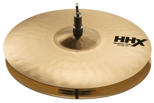 SABIAN 14" HHX Medium Hat Top Brilliant Finish - Ev - Entz Music
