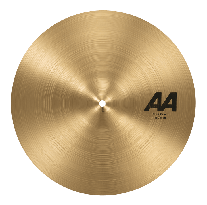 SABIAN 16" AA Thin Crash - Ev - Entz Music