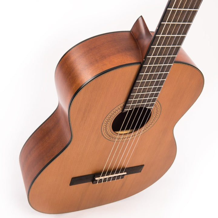 Santos Martinez Estuduiante Classic Guitar ~ Natural Satin - Ev - Entz Music