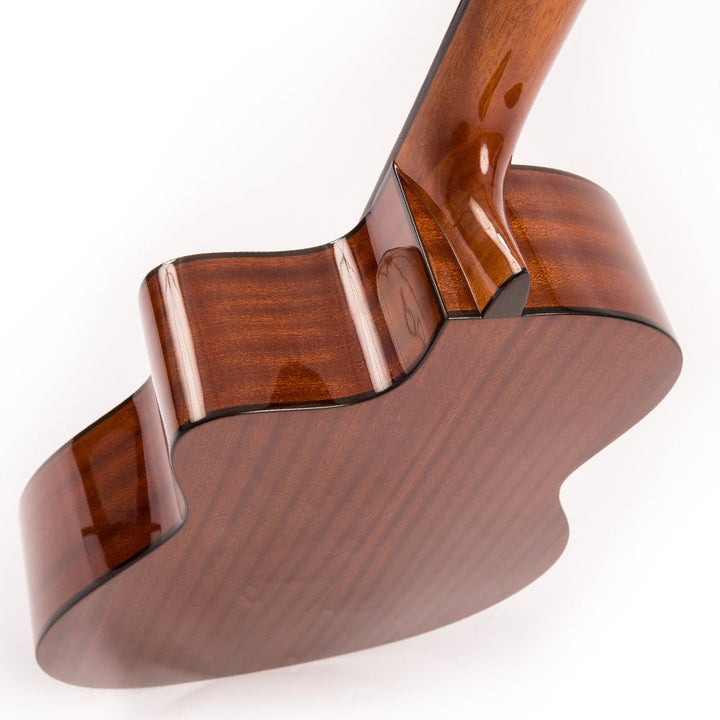 Santos Martinez Preludio Cutaway Electro - Classic Guitar ~ Natural High Gloss - Ev - Entz Music