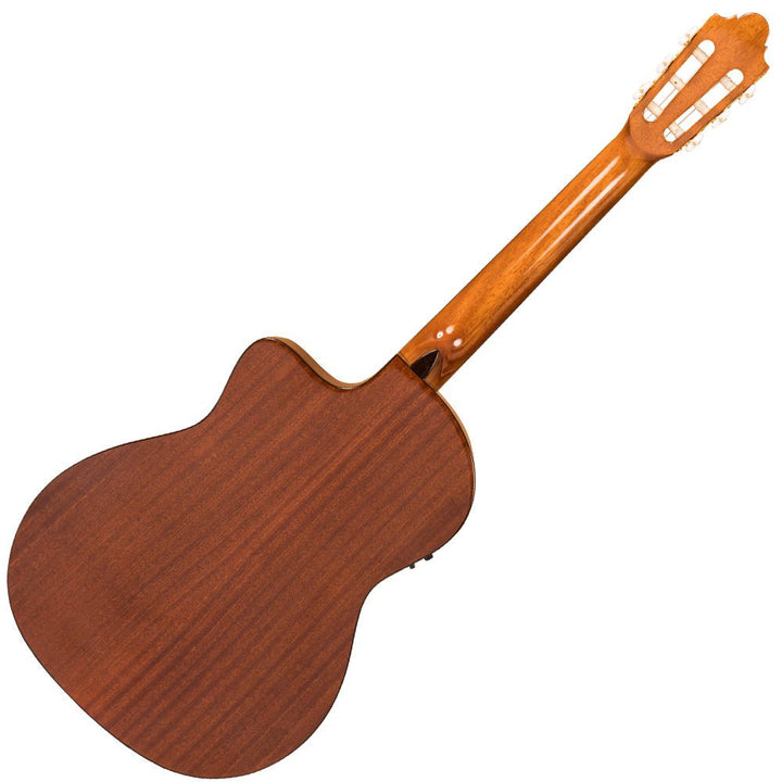 Santos Martinez Preludio Cutaway Electro - Classic Guitar ~ Natural High Gloss - Ev - Entz Music