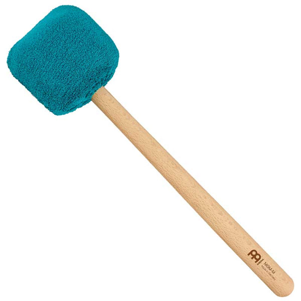 Meinl Sonic Energy Gong Mallet Large: Sea Petrol Fleece Beater, 374 g / 13.2 oz for Gong Sizes 24 inch - 80 inch, Beech Wood Handle