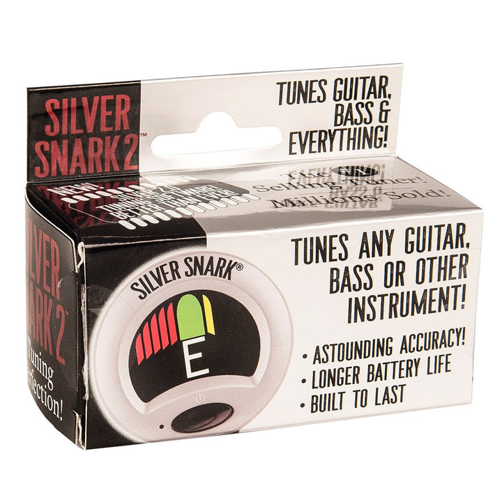 Silver Snark 2 Clip - on All Instrument Tuner ~ Silver - Ev - Entz Music