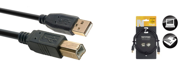 Stagg 1.5 m/5ft USB-A to USB-B Cable NCC1,5UAUB