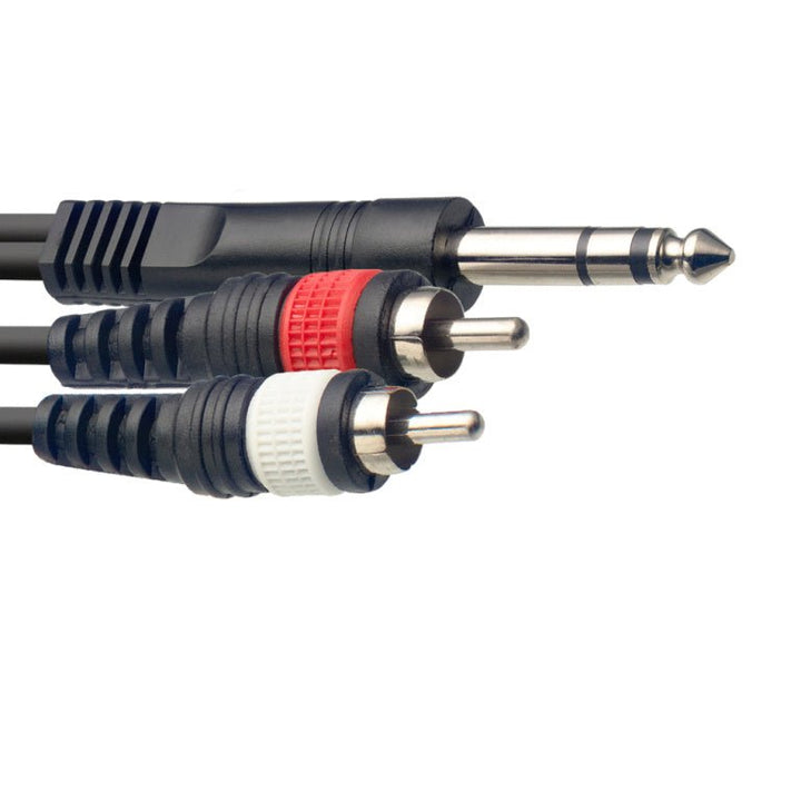 Stagg Y - cable, jack/RCA (m/m), 3 m (10') SYC3/PS2CM E - Ev - Entz Music