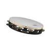 Grover 10" Double Row Hybrid Silver Tambourine