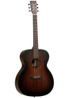 Tanglewood TWCRO Crossroads Orchestra Acoustic Guitar with mahogany top, back, and sides, whiskey burst satin finish.