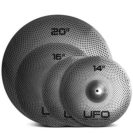 UFO Silent Cymbals Set 1  (14, 16, 20)