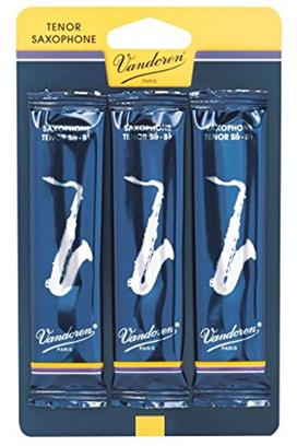 Vandoren Tenor Saxophone Reeds Strength 2 - 3 pack