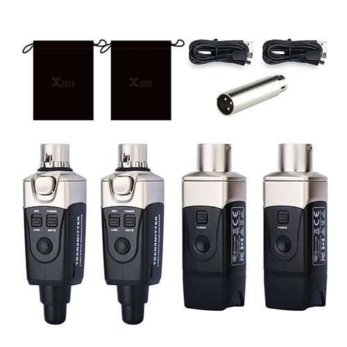 Xvive Dual U3 Wireless System for Audio - Ev - Entz Music