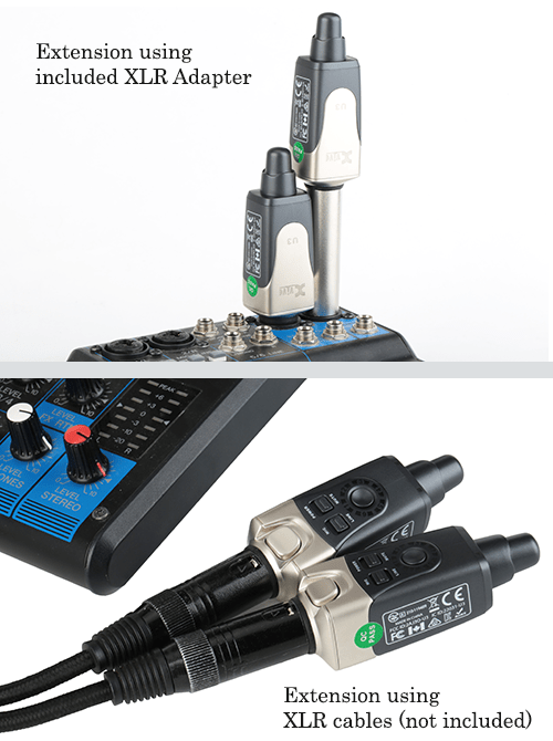 Xvive Dual U3 Wireless System for Audio - Ev - Entz Music