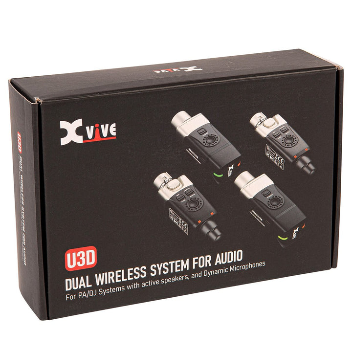 Xvive Dual U3 Wireless System for Audio - Ev - Entz Music
