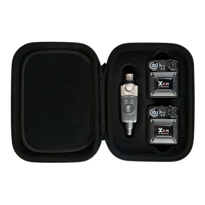 Xvive Travel Case for U4R2 In - Ear Monitor Wireless System (2 Receivers) - Ev - Entz Music
