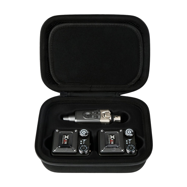 Xvive Travel Case for U4R2 In - Ear Monitor Wireless System (2 Receivers) - Ev - Entz Music