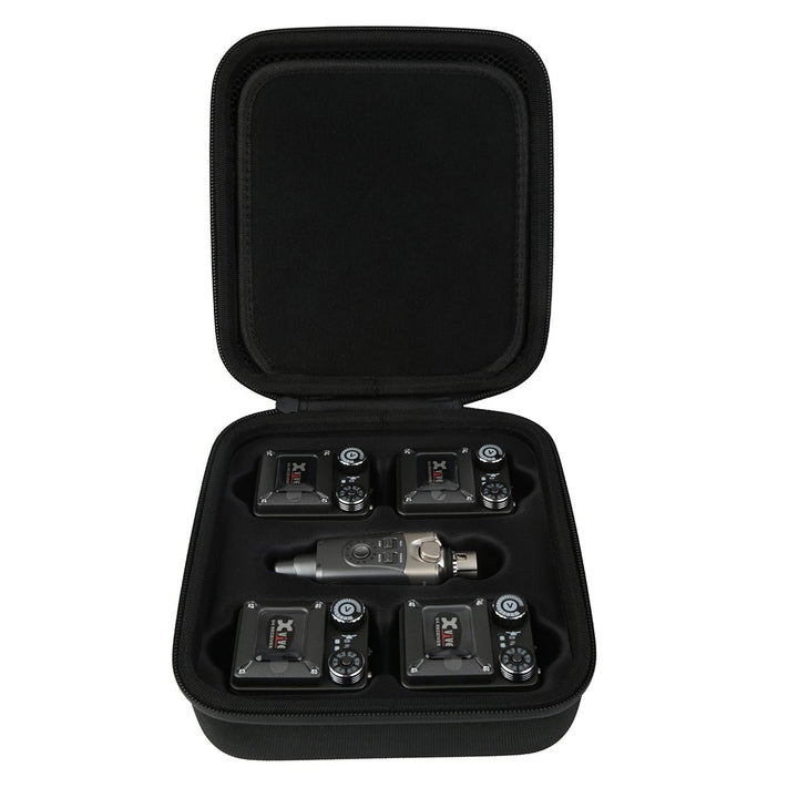 Xvive Travel Case for XU4R4 In - Ear Monitor Wireless System (4 Receivers) - Ev - Entz Music