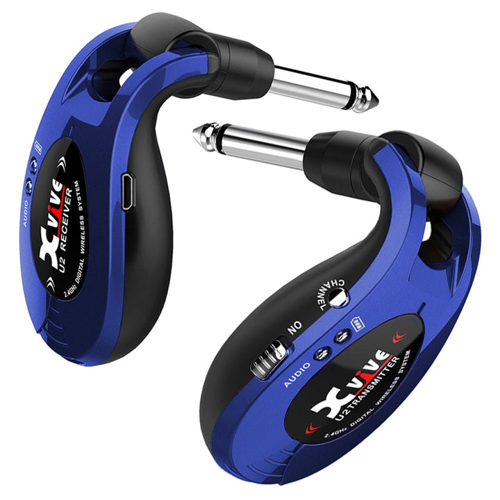 Xvive Wireless Guitar System ~ Blue - Ev - Entz Music