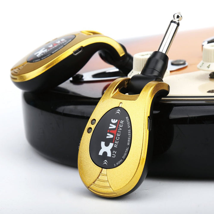 Xvive Wireless Guitar System ~ Gold - Ev - Entz Music
