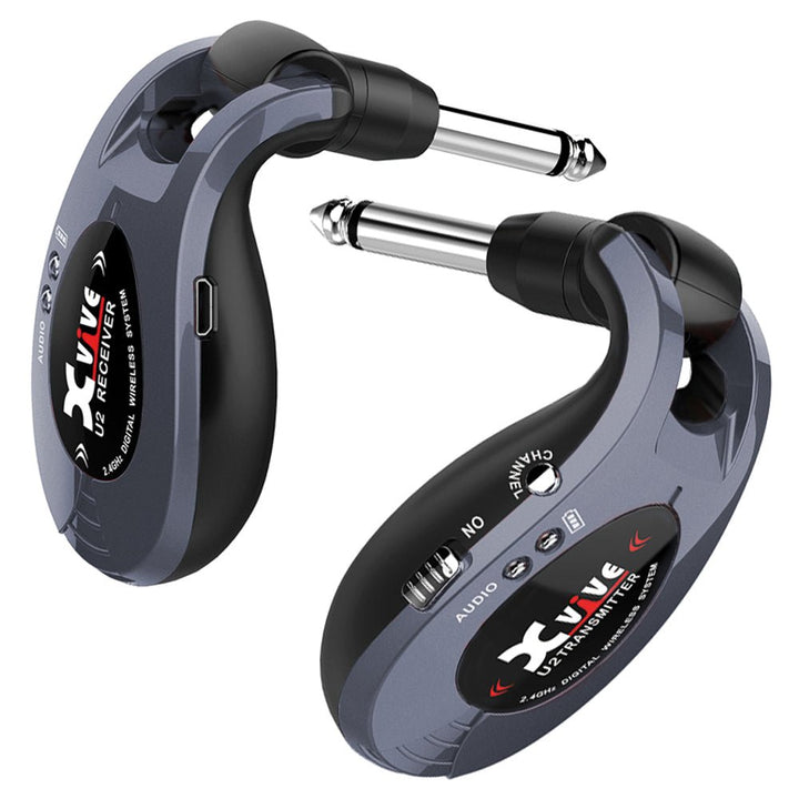 Xvive Wireless Guitar System ~ Grey - Ev - Entz Music